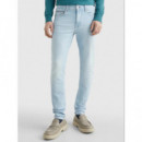 Xtr Slim Layton Pstr Hill Blue Hill Blue  TOMMY HILFIGER