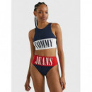 Hw Cheeky Bikini  (ext Sizes) Twilight N  TOMMY HILFIGER