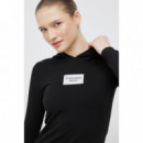 Logo Box Tight Hoodie Dress Ck Black  CALVIN KLEIN