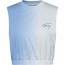 Tjw Crp Dip Dye Signature Tank Skysail  TOMMY JEANS