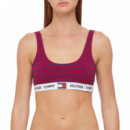 Bralette Print Italian Wine Stripes  TOMMY HILFIGER