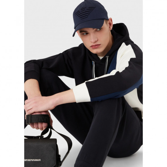 Gorra Aquila Ricamata Azul  EMPORIO ARMANI
