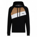 Fashion Sweatshirt H 10220016 12 Black  BOSS