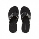 Im Mono Hilfiger Beach Sandal Black  TOMMY HILFIGER