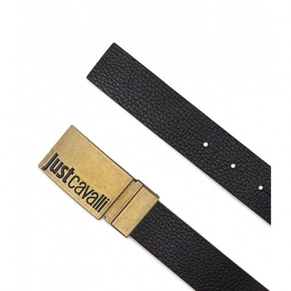 Cintura JUST CAVALLI Logo Smalto  Black/
