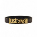 Cintura Metal Lettering JUST CAVALLI  te