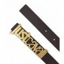 Cintura Metal Lettering JUST CAVALLI  te