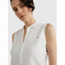 Slim Collar Detail Polo Ns Shitake  TOMMY HILFIGER