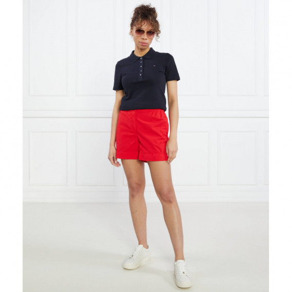 1985 Slim Pique Polo Ss Desert Sky  TOMMY HILFIGER