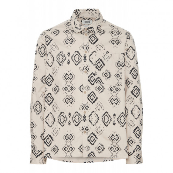 Camisas y Tops Camisa !SOLID Holm Oatmeal