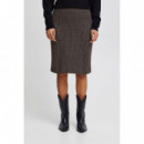 Falda ICHI Kate Structure Port Royale