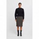 Falda ICHI Kate Structure Port Royale