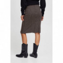 Falda ICHI Kate Structure Port Royale