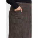 Falda ICHI Kate Structure Port Royale