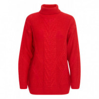 B-YOUNG Jerséis y Sudaderas Jersey B.young Otinka Cable Goji Berry - Guanxe Atlantic Marketplace