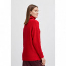 B-YOUNG Jerséis y Sudaderas Jersey B.young Otinka Cable Goji Berry