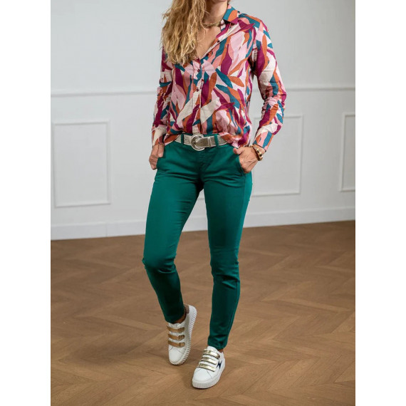 HAPPY BRAND Pantalones Pantalón Chino Happy Paris Joy Jade