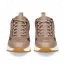 BANDA PLEGADA PIEL/ANTE BEIGE