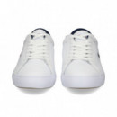 Coco Tricolor Deportivo Blanco  LACOSTE