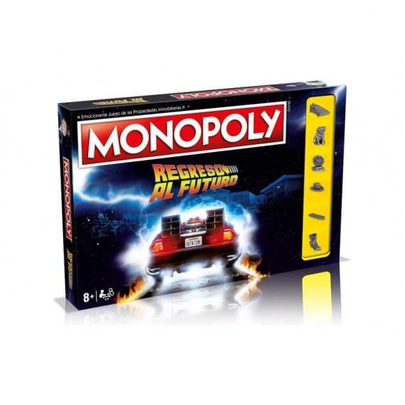 Juego de Mesa Monopoly Regreso Al Futuro  HASBRO