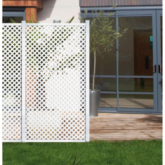 Celocia Plastica Privat Blanca 2.5CM 1X2 Metros 179106