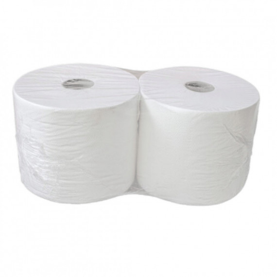 Celulosa Industrial 2 Capas Blanca G.c. 1000/300 Paquete 2 Rollos