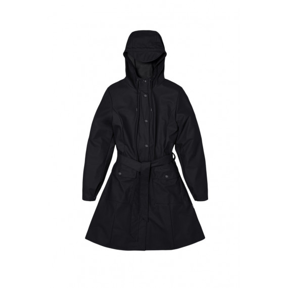 Chaquetas Hombre Chubasquero RAINS Curve W Black