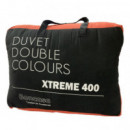 Edredón Nórdico BICOLOR Xtreme 400gr CHOCOLATE/NARANJA