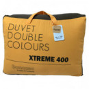 Edredón Nórdico BICOLOR Xtreme 400gr ROJO/NEGRO