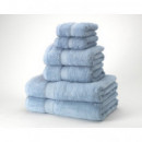 Juego de Toallas 100% Algodón Peinado 450 gr/m2 - BURDEOS