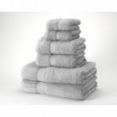 Juego de Toallas 100% Algodón Peinado 450 gr/m2 - BURDEOS