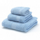 Juego de Toallas 100% Algodón Peinado 450 gr/m2 - CHOCOLATE