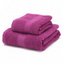 Juego de Toallas 100% Algodón Peinado 450 gr/m2 - CHOCOLATE