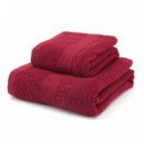 Juego de Toallas 100% Algodón Peinado 450 gr/m2 - VERDE ESMERALDA