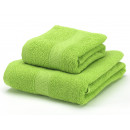 Juego de Toallas 100% Algodón Peinado 450 gr/m2 - VERDE ESMERALDA