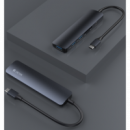 DEVIA Leopard USB 3.2 Gen 1 (3.1 Gen 1) Type- C Grey, Dockingstation + USB Hub