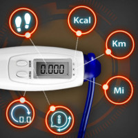 Comba Saltar Digital Lcd Cuenta Vueltas 2.7M Ajustable  GRIDINUX