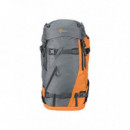 LOWEPRO Mochila Powder Bp 500 Aw Gris/naranja