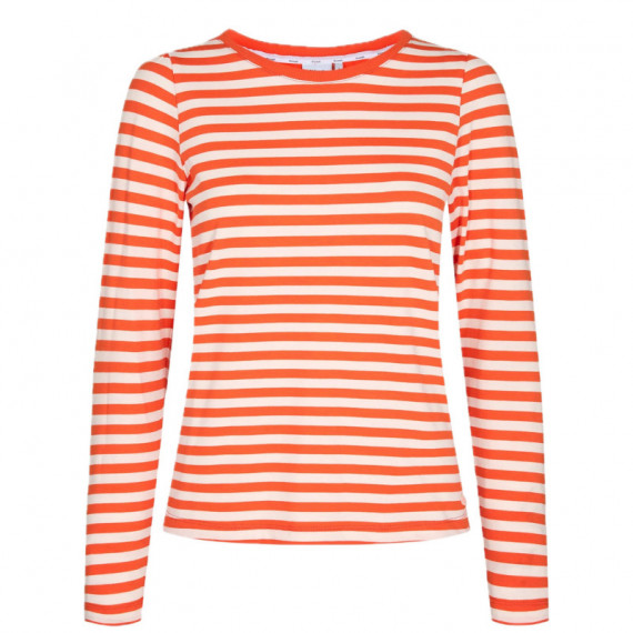 Camisetas Mujer Camiseta NÜMPH Dizzy Red Orange