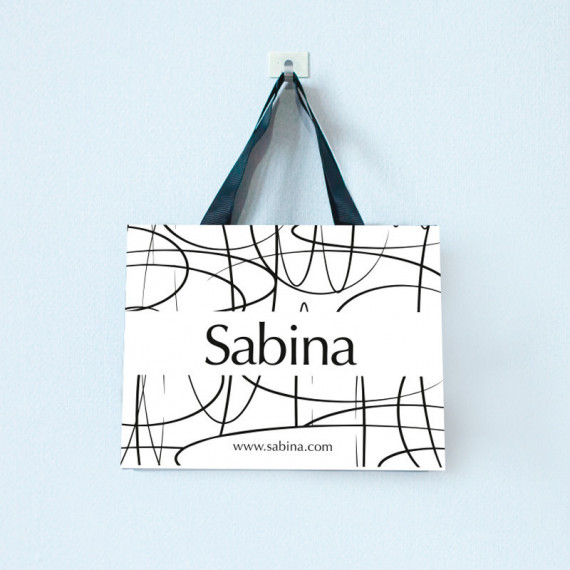 Bolsa de Rafia con Brillo Multiusos  SABINA
