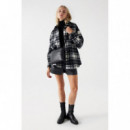 Camisas Sobrecamisa SALSA JEANS de Cuadros con Lana