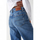 Vaqueros Mujer Vaqueros SALSA JEANS True Wide