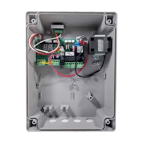 Cuadro electrónico para puertas batientes de 1 y 2 hojas