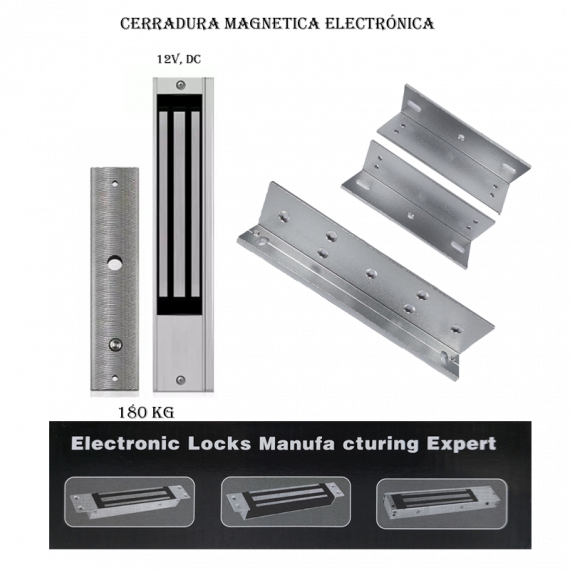 Cerradura Magnetica Electrica, 12V