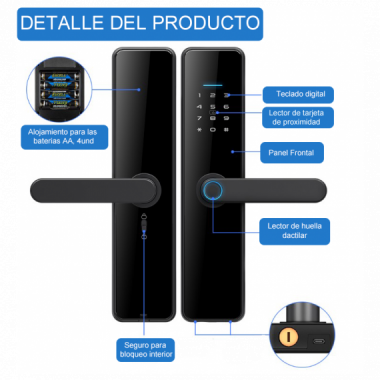 Cerradura Electr&oacute;nica Inteligente