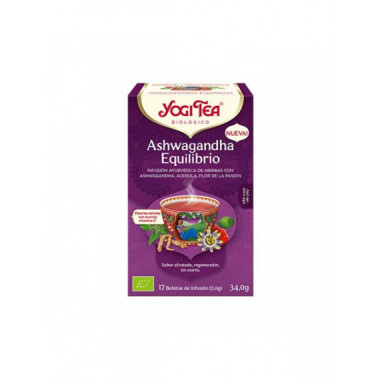 Yogi Tea Ashwagandha Equilibrio 17 Filtros  YOGUITEA