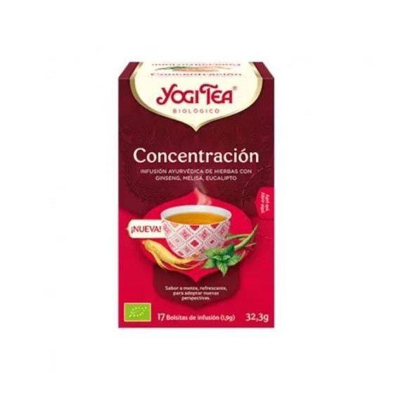 Yogi Tea Concentracion 17 Filtros  YOGUITEA