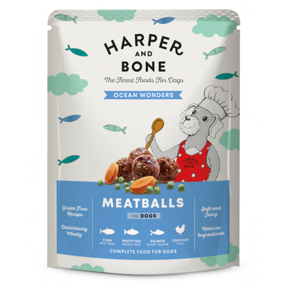 HARPER & BONE Perro Adulto Ocean Wonders Pouch 300 Gr