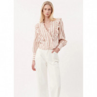 Pantalones FRNCH Alita White