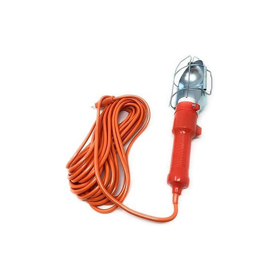 Linterna Mecanico Goma E 27 15 Metros Cable Portatil